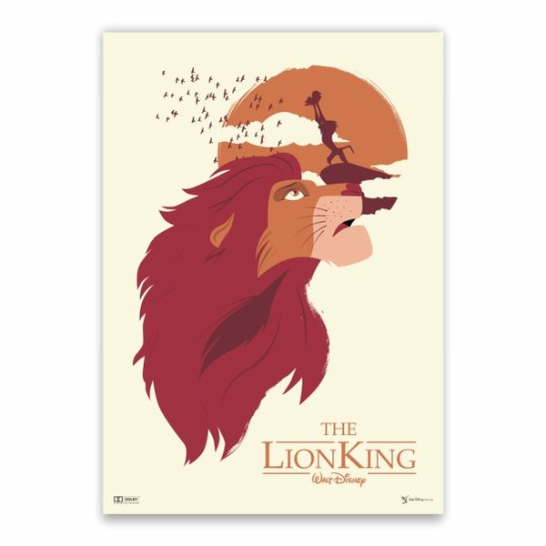 The Lion King Disney Poster - A1