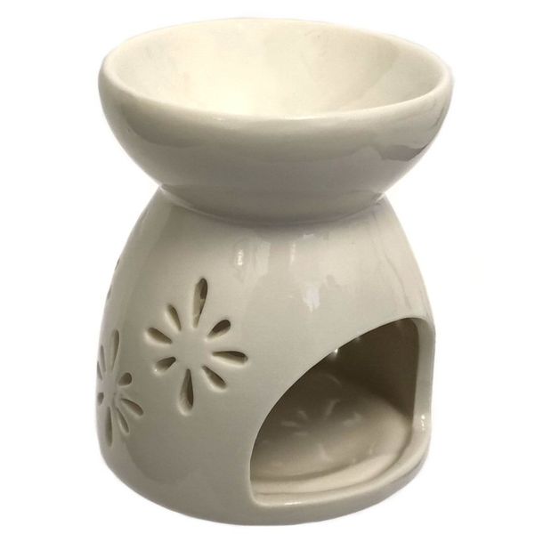 PH Home - Floral Ceramic Oil Burner