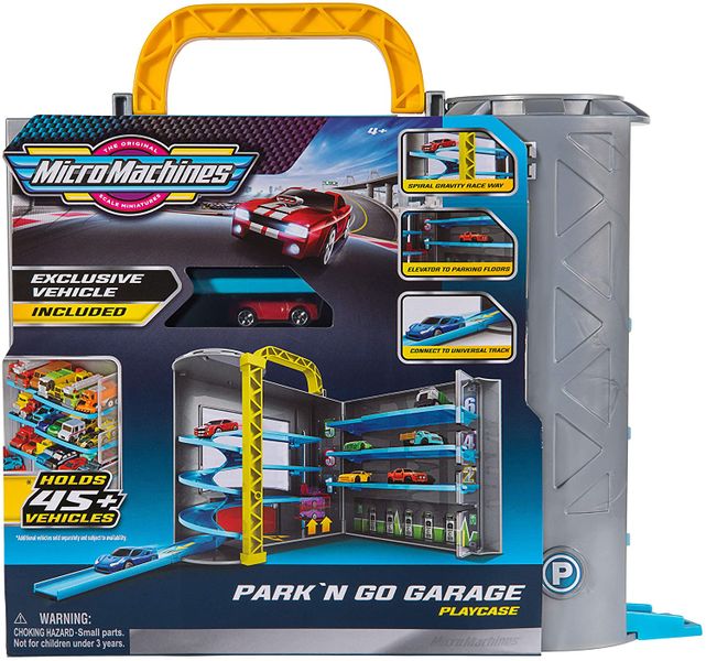 Micromachines Park &amp; Go Garage Playcase