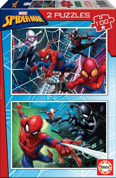Educa Spider-Man Puzzle - 2x100 Piece