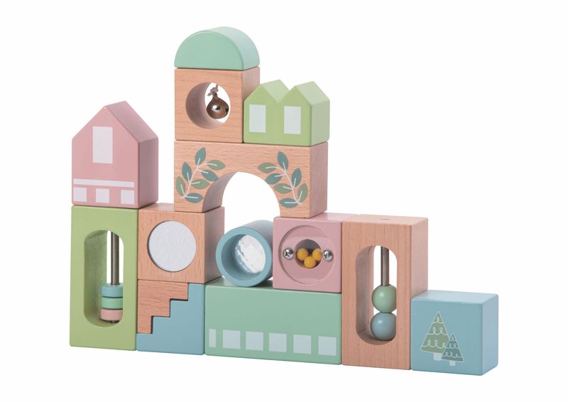 Wooden Music Block Set - 15 Pieces