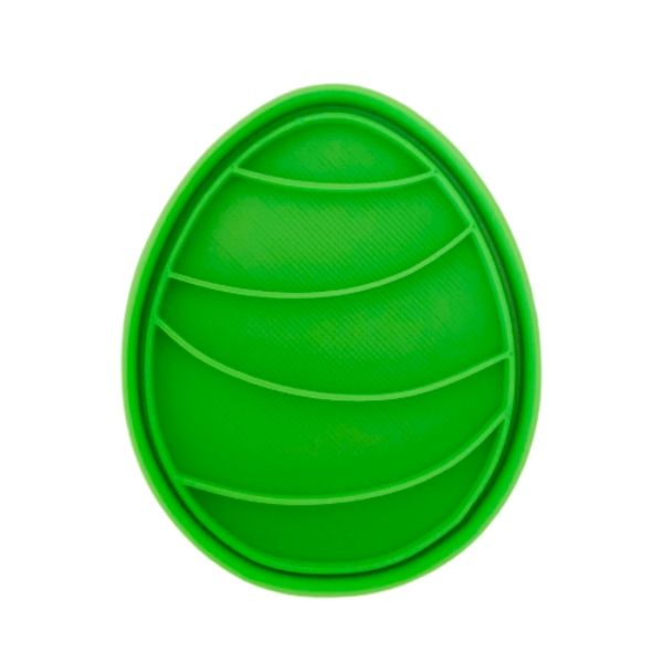 Sykose - Cookie Cutter - Easter Egg with lines