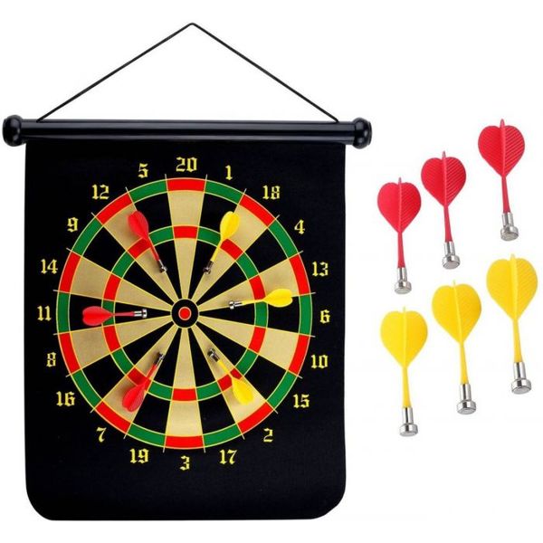 Dual Sided Magnetic Dartboard Game YA-1