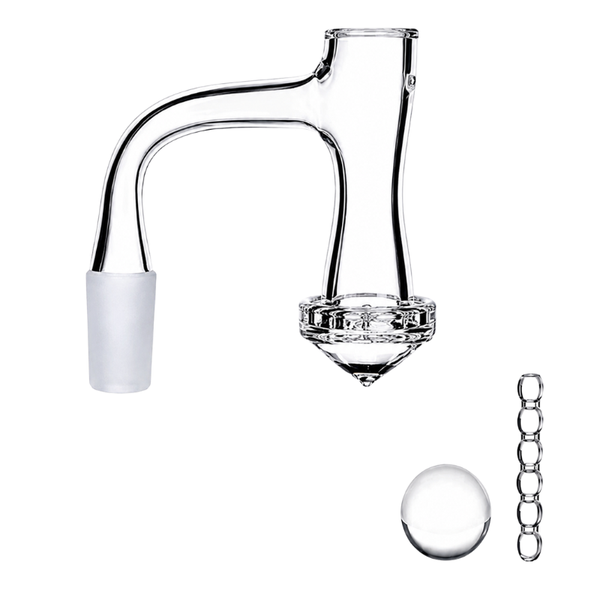 Lowrider Full Welded Quartz Terp Slurper Set 14mm Male