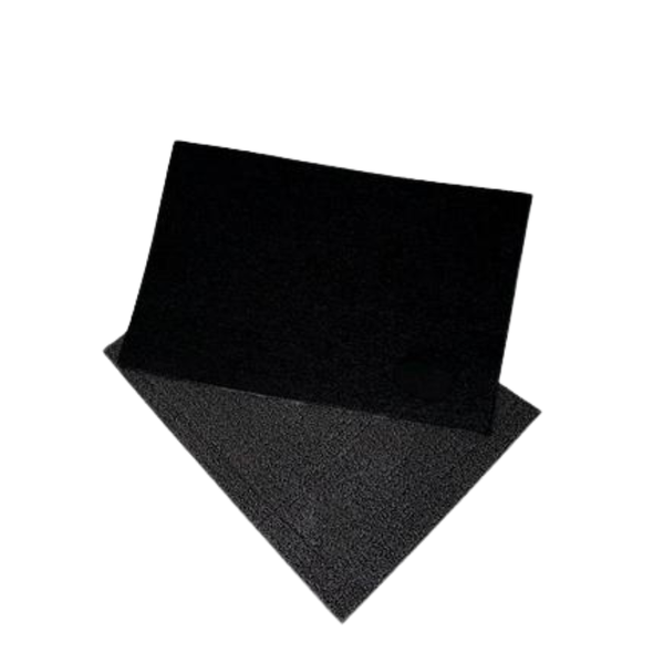 Pack of 2 Doormat tufted loop 40x60x0.7cm