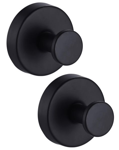 Vacuum Suction Hooks, No-Drill, Robe up to 15 lbs, 2 Pack