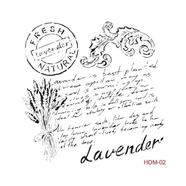 Cadence Stencil Lavender