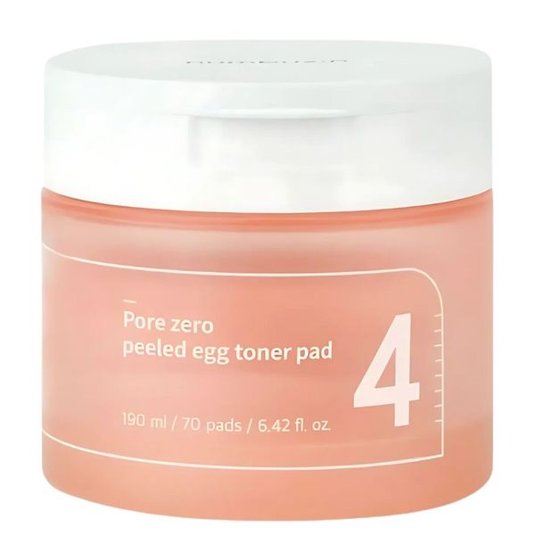 Numbuzin No.4 Pore Zero Peeled Egg Toner Pad (190ml / 70 Pads)