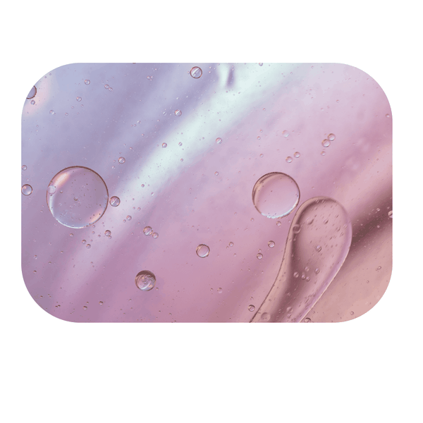 Pastel Pink and Purple Drops Printed Mouse Pad
