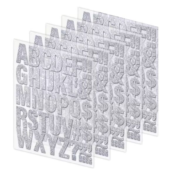 Craft DIY Iron On Heat Transfer A-Z Alphabet Decal Sticker - 10 Pack