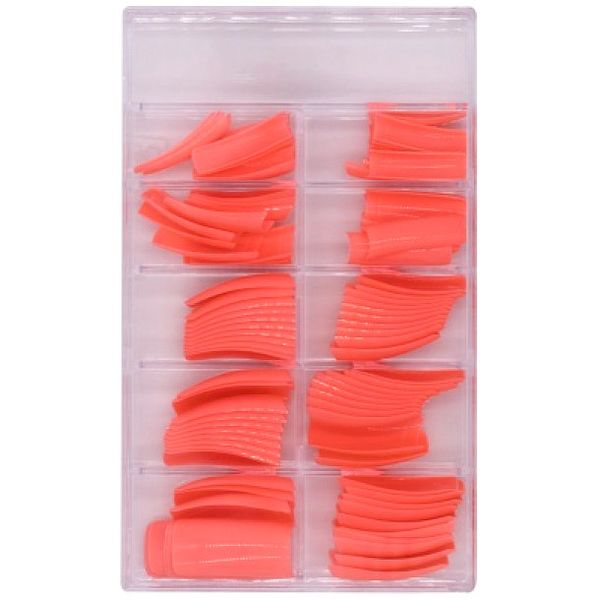 Peach Nail Tips - 100 Pieces