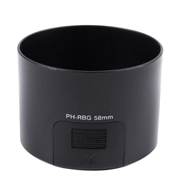 PH-RBG 58mm Lens Hood Black For Pentax SMCP-DA 55-300mm f/4-5.8 ED