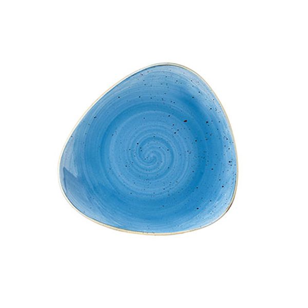 Churchill Stonecast Cornflower Blue Triangle Bowl 12 Pcs