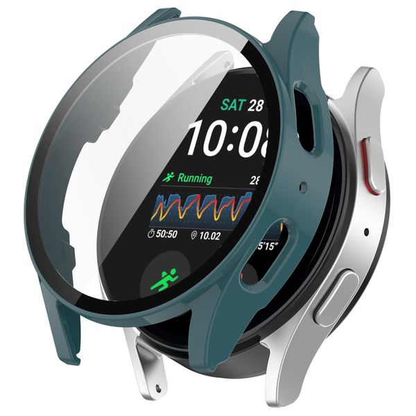 Full Protective Case Compatible With Samsung Galaxy Watch 7 40mm-Army Green