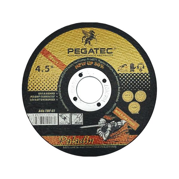 PEGATEC Steel Abrasive Cutting Disc 115mm x 1.6mm x 22.2mm