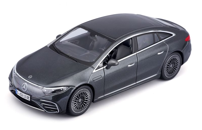 Maisto 1/27 Mercedes-EQ EQS Sedan 2022 - Grey - 19cm Long