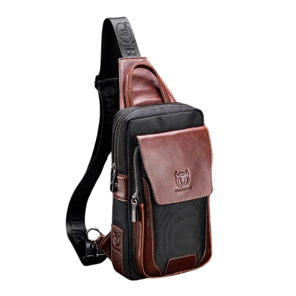 BULLCAPTAIN Leather Shoulder Bag