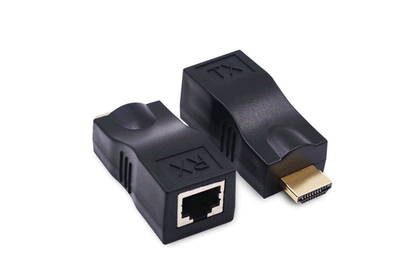 HDMI Extender To RJ45 By Cat 5e/6 Ethernet Cable