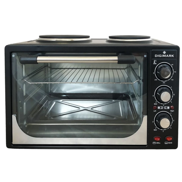 Digimark Electric Oven With Solid Hot Plate 28L (Bundle)