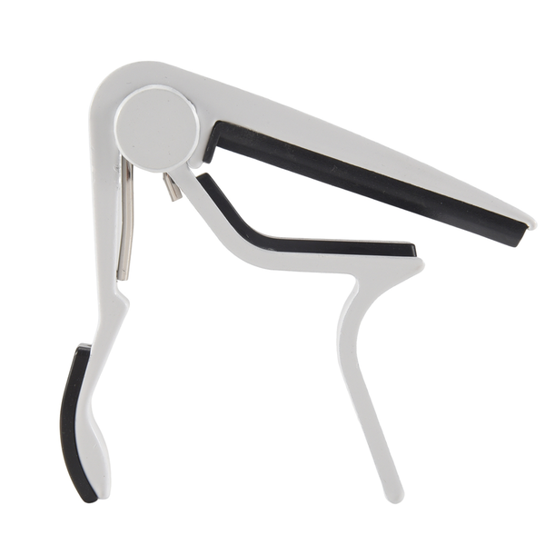 White-Handed Guitar Capo Clip Trigger with Quick Change