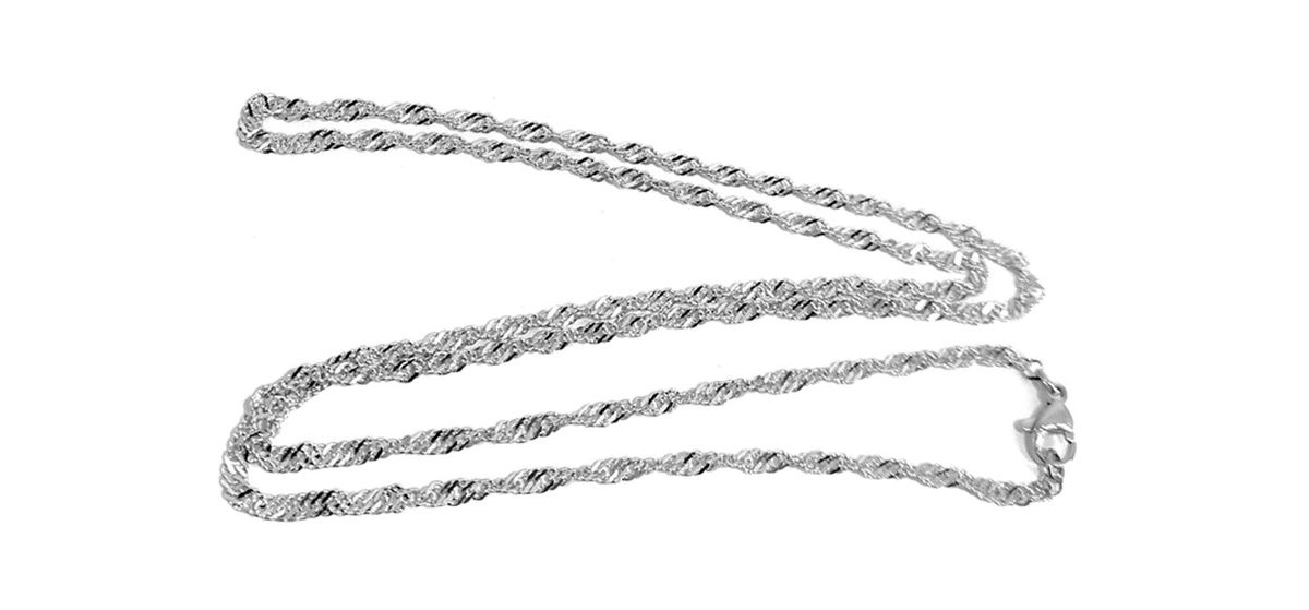 Stainless Steel 2.3mm Twist Chain Shop Today. Get it Tomorrow