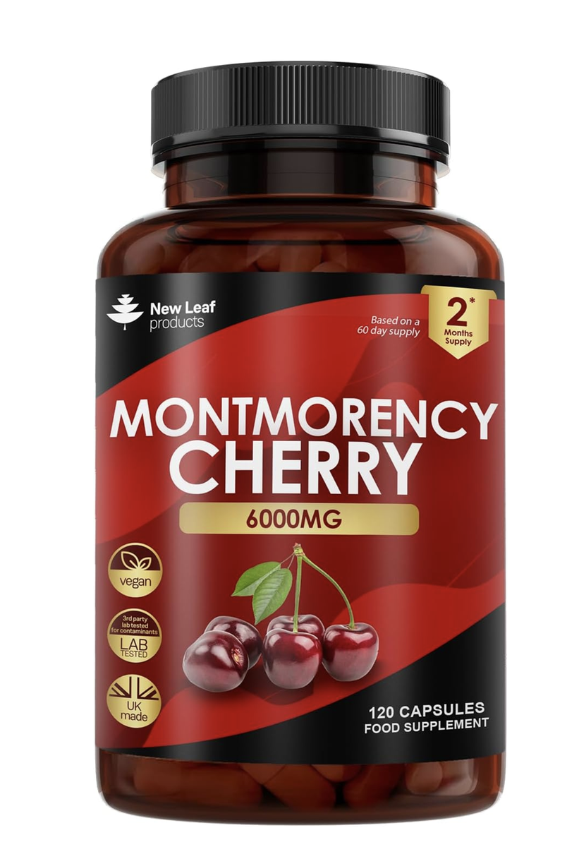 Montmorency Cherry Capsules 3200mg - 90 Capsules - High Strength 50:1