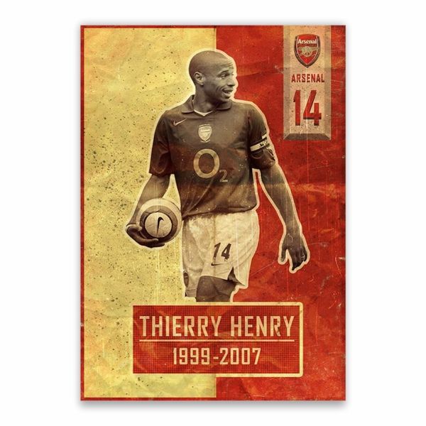 Thierry Henry Arsenal Poster - A1
