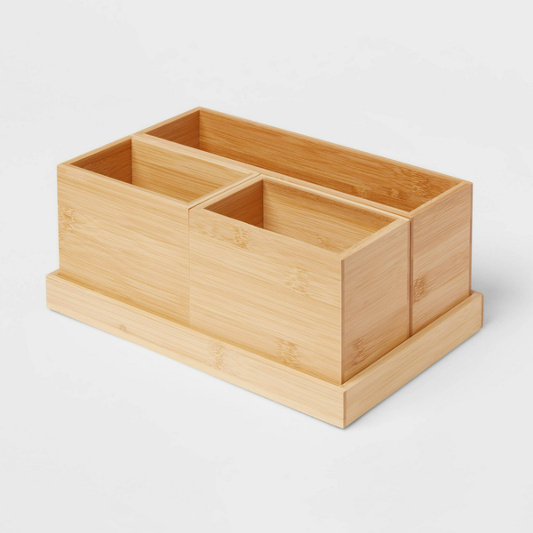Three compartment organizer