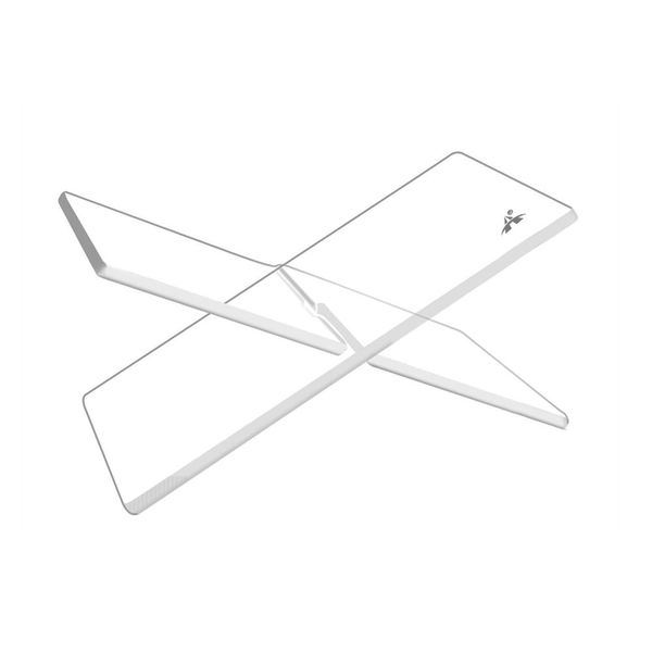 ALANES Acrylic Book Holder Coffee Table Book Display Holder for Magazines