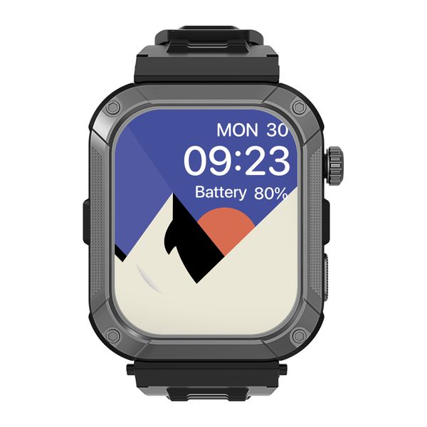 2-in-1 Smart Watch + E-Cigarette - 2.01" TFT Touch Screen, 500 Puffs