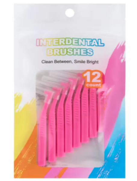 Orthodontic Interdental Brushes for Braces - 12pcs