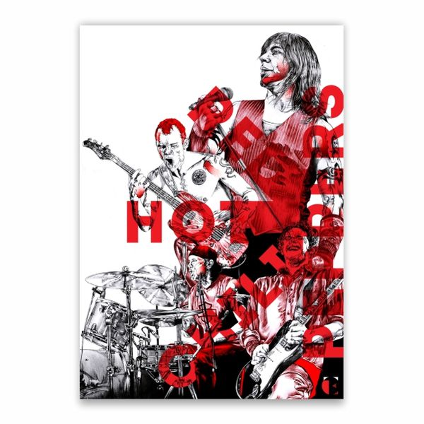 Red Hot Chili Peppers Poster - A1