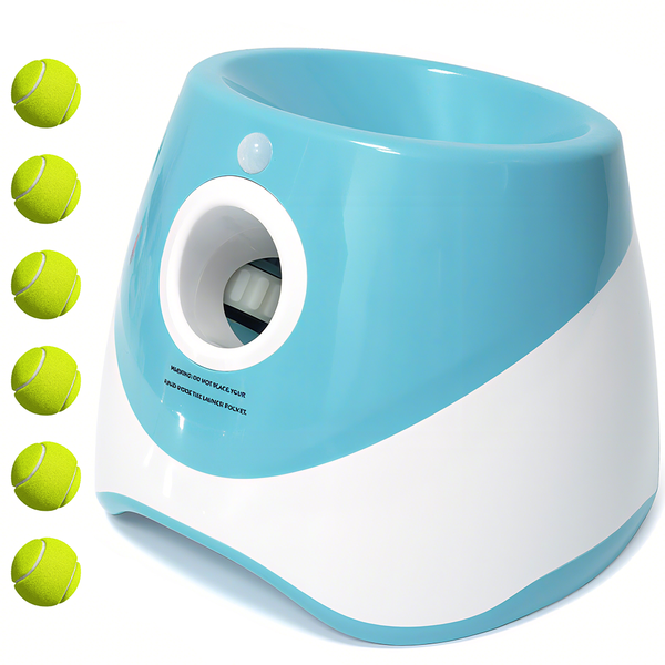 Topika Automatic Dog Ball Launcher with 6 Balls