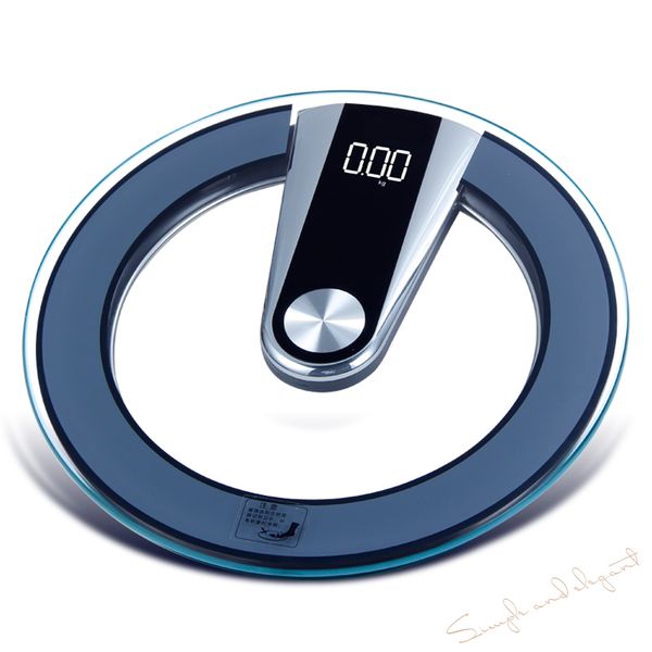 Electronic Personal Body Weight Scale - Glass
