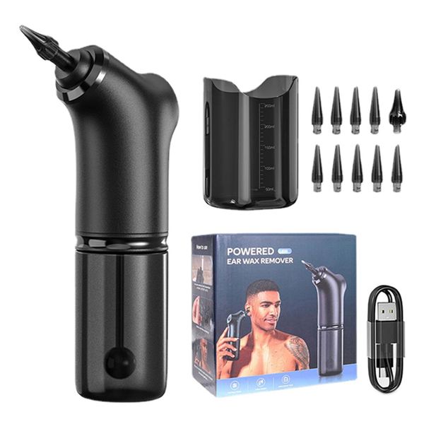 Electric Ear Wax Remover Kit with 4 Pressure Settings