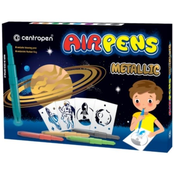 Centropen airpens 26 pcs metallic