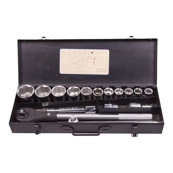 18 PCS Socket Set 3/4" IN Drive