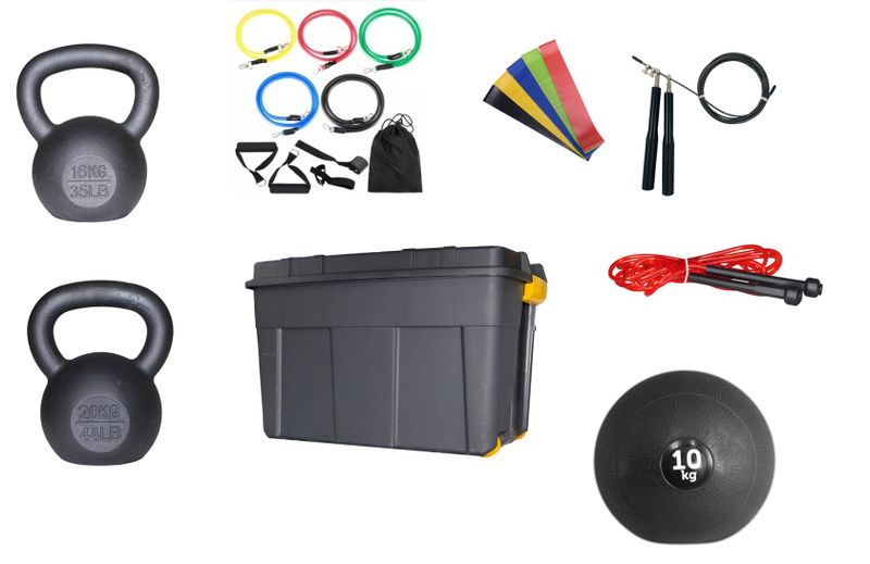 Tribe-Rx Bootcamp Box Plus Strength and Conditioning 8 Pieces