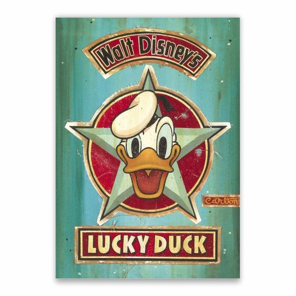 Walt Disney's Lucky Duck Poster - A1