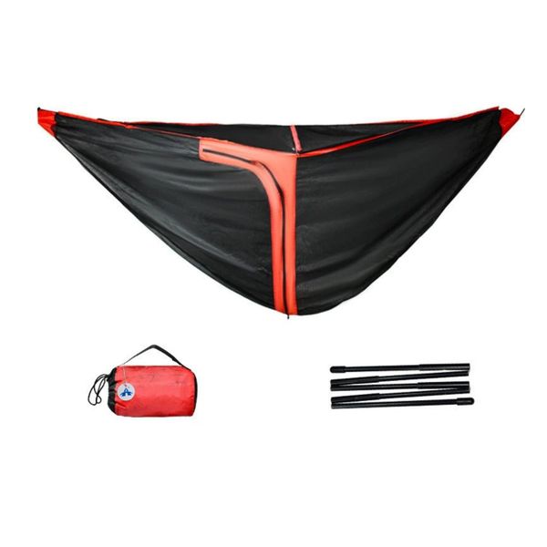 ALANES Outdoor Hammock Mosquito Net with Reinforced Insect-Proof Mesh