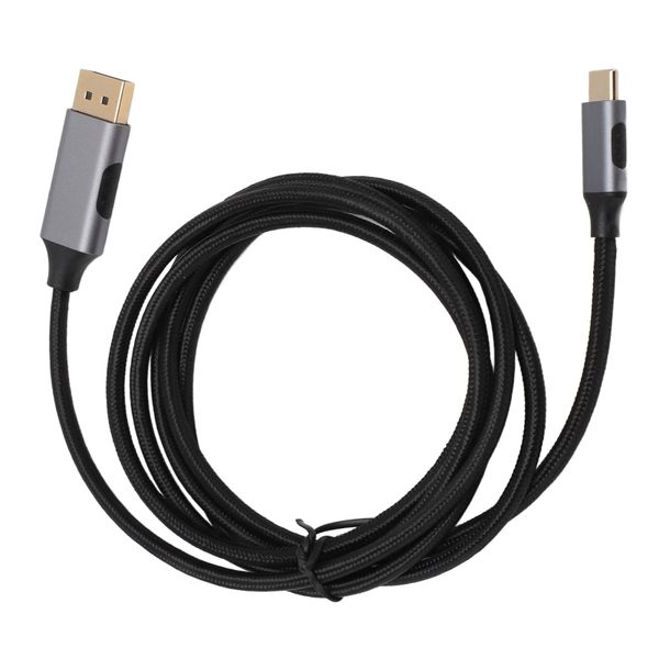 USB-C to DP 1.4 Cable, 8K 60Hz, 10Gbps, 5.9FT, Aluminium