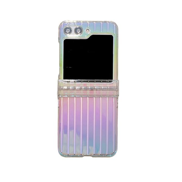 Folding Screen Colorful Phone Case Compatible With Samsung Galaxy Z Fold 5