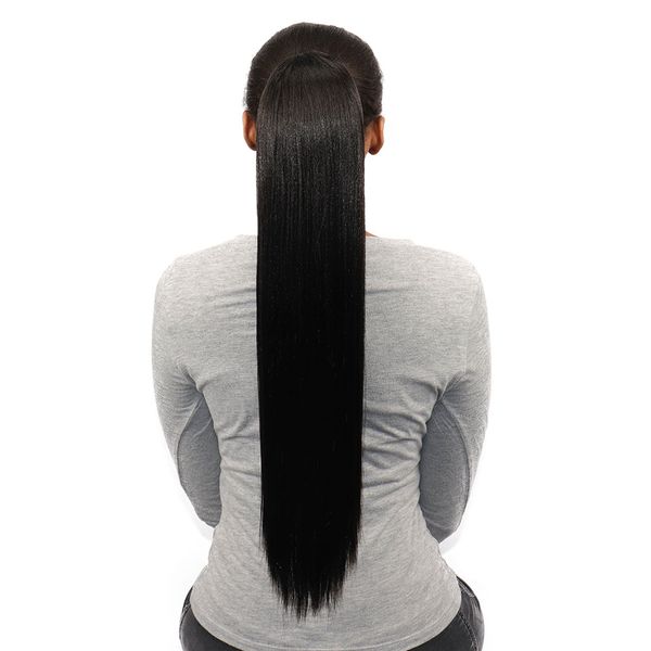 Magic Pondo Hot Sale Long Straight Synthetic Hair Pony Tail 10249L