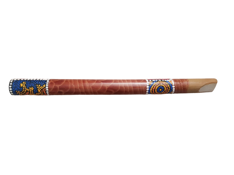 Bamboo woodwind flute 6 notes 30cm