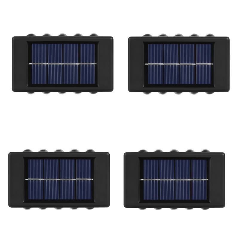4 Piece Of Portable Solar Powered Up and Down Outdoor 10LED Light FA-10