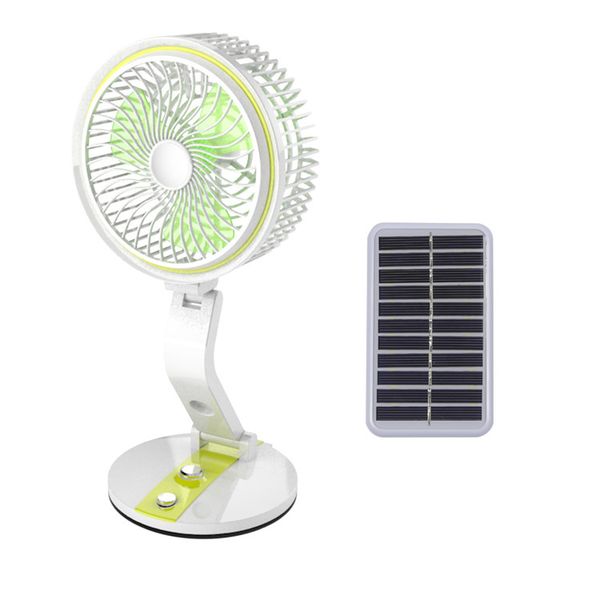 Multifunctional Desk Lamp Foldable Student Dormitory Office Small Solar Fan