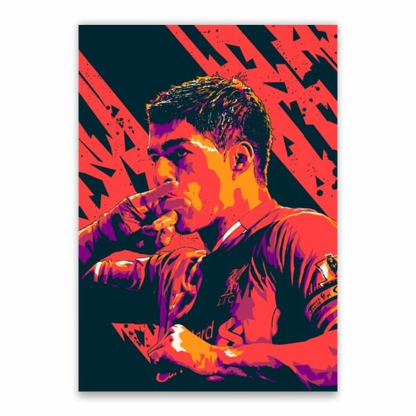 Luis Suarez Liverpool Poster - A1
