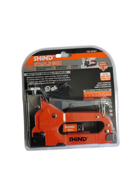 Shind 600 Pieces 10mm Staple Gun