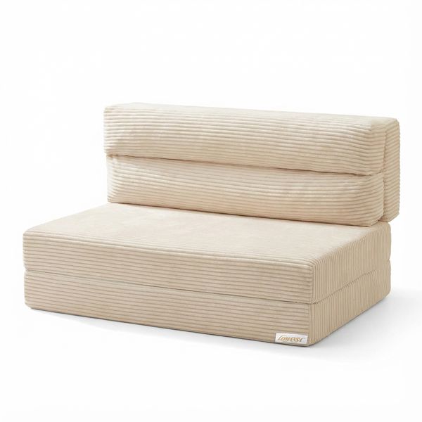 Lomansa Folding Sofa Bed, Convertible Sleeper Chair with Pilow Foldable