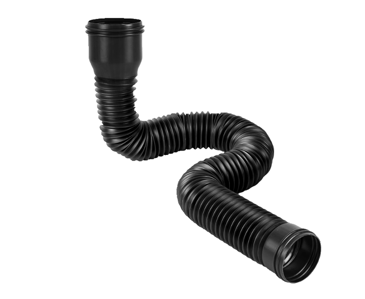 Rainwater drain hose, telescopic type, suitable for gardens, durable